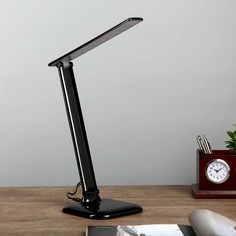 Настольная лампа на подставке NL30 LED 9Вт черный No Brand