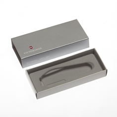 Коробка д/ножей VICTORINOX 91 мм толщиной до 2 уровней,картонная,серебристая Victorinox