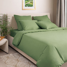 Комплект постельного белья Ecotex Моноспейс 2 сп. зеленый