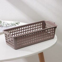 Корзина для хранения, 31,5?13?8,5 см, цвет МИКС Econova