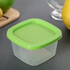 Контейнер пищевой BioFresh, 230 мл, квадратный, цвет МИКС No Brand