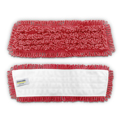 Моп Karcher с петлями из микроволокна с липучкой красный 40 см