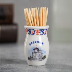 Сувенир для зубочисток в форме кувшина «Воронеж» No Brand
