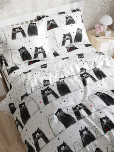 Пододеяльник Котики Котики Коты евро 200х215 см