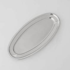 Поднос овальный Доляна, 52?25 см, толщина 0,7 мм