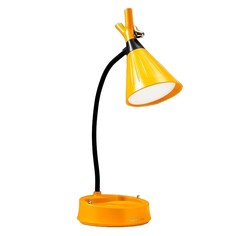 Настольная лампа с диммером 16299/1YL LED 4Вт USB АКБ 3000-6000К желтый 12,3х12,3х37 см Risalux
