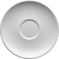 Блюдце Steelite Лив 150х150х17мм, фарфор, белый