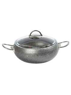 Кастрюля O.M.S 3141-28-Gr серый 6,6 л. OMS