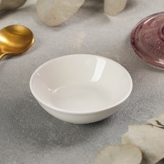 Соусник White Label, 50 мл, d=7,5 см, цвет белый No Brand