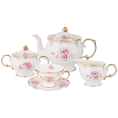 Чайный сервиз с чайником, "Завтрак у королевы" Lefard, на 6 персон, 590-454