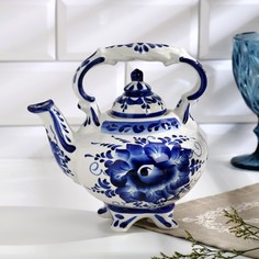 Чайник «Каприз», гжель No Brand