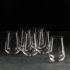Набор стаканов для воды «Сандра», 380 мл, 6 шт Crystal Bohemia