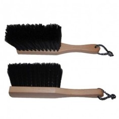 Смётка бытовая искусственная щетина чёрная 240Х40Х16 80 пучков бук, воск No Brand