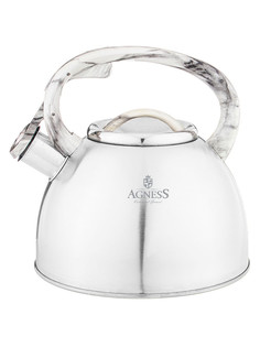 Чайник Agness со свистком для плиты 2,5 л 907-094