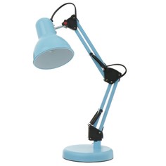 Настольная лампа Юника Е27 40Вт синий 14,5х14,5х53 см Bayer Lux