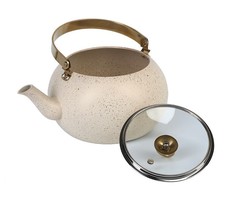 Чайник для плиты алюминий O.M.S.Collection 1л 8212-S-IVR