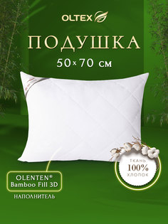 Подушка для сна Ol-tex Бамбук 50х70 белая ОБТ-57-3