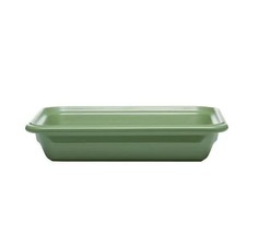 Emile Henry Гастроемкость керамическая GN 1/2-65, серия Welcome, цвет ярко-зеленый 322618