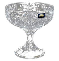 Ваза для конфет 15 см на ножке Crystalite Bohemia Персей Без декора 104897