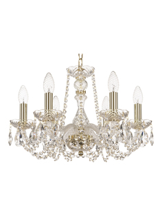 Люстра подвесная хрустальная 119/6/165 G Bohemia Ivele Crystal