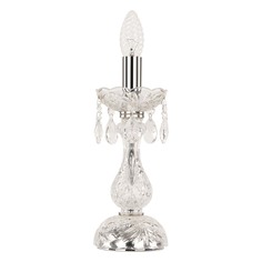 Настольная лампа Bohemia Ivele Crystal 105L/1-27 Ni хрустальная