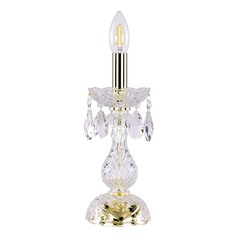 Настольная лампа Bohemia Ivele Crystal 105L/1-27 G хрустальная
