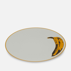 Тарелка Ligne Blanche Andy Warhol Banana Large белый