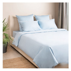 Комплект постельного белья Ecotex Моноспейс 1,5 сп. голубой