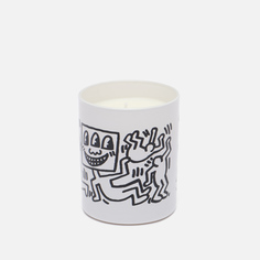 Ароматическая свеча Ligne Blanche Keith Haring Black Men Drawings белый