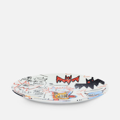 Тарелка Ligne Blanche Jean-Michel Basquiat Batman Medium белый