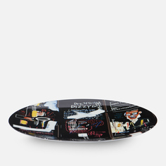 Тарелка Ligne Blanche Jean-Michel Basquiat Horn Players Black Large черный