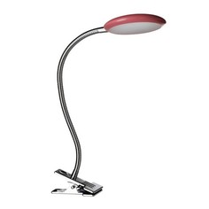 Лампа настольная LVK 709C PK LED 5W прищепка11х12,5х41