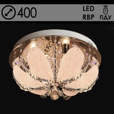 Люстра 55649/400 CR хром 4х40Вт E14 LED-RBP ПДУ 40х40х21см No Brand