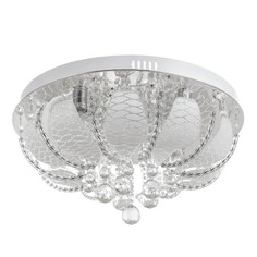 Люстра 55585/500 CR хром 5х40Вт E14 LED ПДУ 50х50х25см No Brand