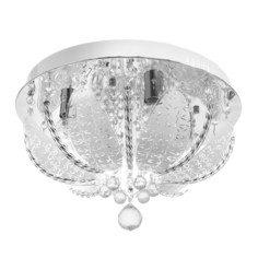Люстра 55722/400 CR хром 4х40Вт E14 LED-RBP ПДУ 40х40х21см No Brand