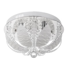 Люстра 5967/400 CR хром 4х40Вт E14 LED RGB ПДУ 40х40х21см No Brand