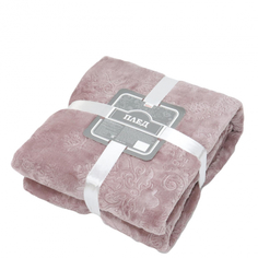 Плед микрофибра Кристалл шоколадный 200x220 Belezza