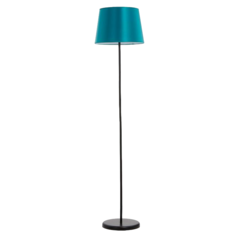 Торшер 2601 1х15Вт Е27 черный/бирюзовый Bayer Lux