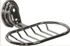 мыльница подвесная сетка хром 6869 Аквалиния