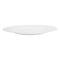 Тарелка для десертов и закусок OKitchen 24 см белая