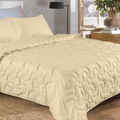 Одеяло 1.5 спальное 150х200 Alpaca с шерстью Альпака, цвет: нежно-персиковый, Just Sleep