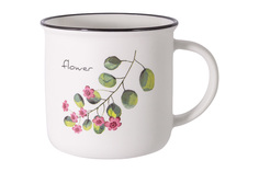 Кружка Home & Style Брусника 0.4л фарфор HS5-TC988-A19108-C_