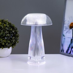 RISALUX Настольная лампа с ПДУ "Сенор" LED 1Вт RGB АКБ 15х15х26 см