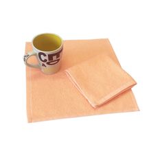 Салфетка махровая, 30x30см, 380 гр Персиковый Ивановотекстиль