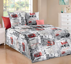 Простыня на резинке 090x200 см, бязь Люкс 150 см, борт 20 см Лондон Ивановотекстиль