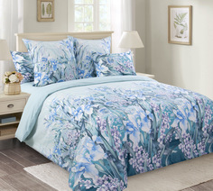 Простыня на резинке 090x200 см, бязь Люкс, борт 20 см Ненаглядная Ивановотекстиль