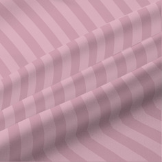 Простыня на резинке 140x200 см, сатин-страйп, борт 30 см Гиацинт Ивановотекстиль