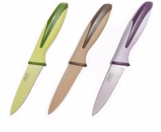 Набор ножей Calve (3 пр), нержавеющая сталь толщина лезвия 1мм 3 ножа для чистки (9см)