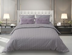 Простыня 1,5-спальная, бязь Комфорт Таттерсол, серо-бежевый Ивановотекстиль