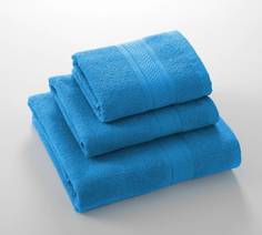 Махровое полотенце Comfort Life 40x70 см 400 г/м2 Утро, голубой Ивановотекстиль
